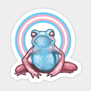 Trans Toad Sticker